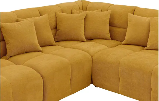 Goossens excellent u bank kubus geel stof - 8252842-gespiegeld-07