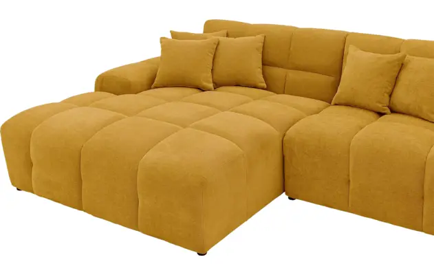 Goossens excellent u bank kubus geel stof - 8252842-goossens-excellent-kubus-bank-stof-geel-05