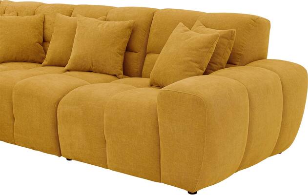 Goossens excellent u bank kubus geel stof - 8252842-goossens-excellent-kubus-bank-stof-geel-07