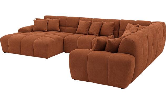 Goossens excellent u bank kubus bruin stof - 8252843-goossens-excellent-kubus-bank-stof-bruin-08