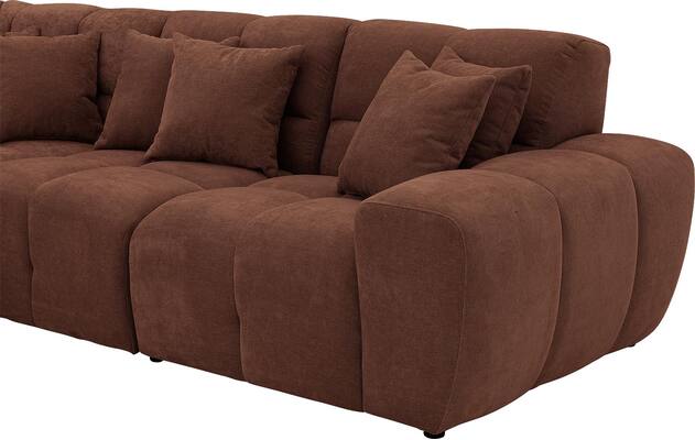 Goossens excellent u bank kubus bruin stof - 8252844-goossens-excellent-kubus-bank-stof-bruin-07