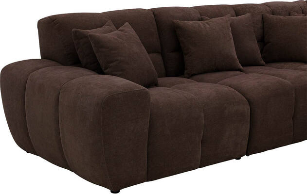 Goossens excellent u bank kubus bruin stof - 8252845-gespiegeld-08