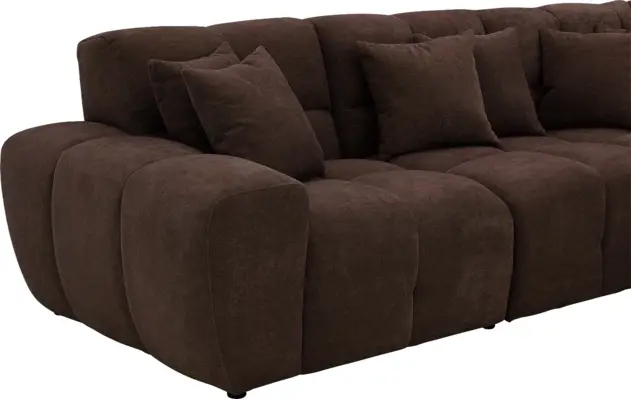 Goossens excellent u bank kubus bruin stof - 8252845-gespiegeld-08