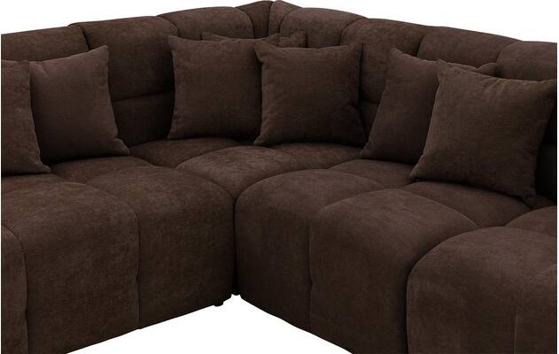 Goossens excellent u bank kubus bruin stof - 8252845-goossens-excellent-kubus-bank-stof-bruin-06