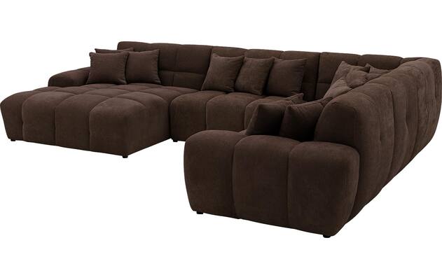 Goossens excellent u bank kubus bruin stof - 8252845-goossens-excellent-kubus-bank-stof-bruin-08