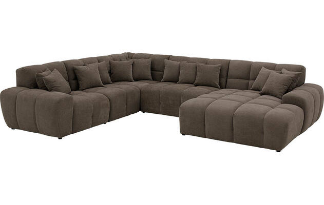 Goossens excellent u bank kubus bruin stof - 8252846-gespiegeld-03
