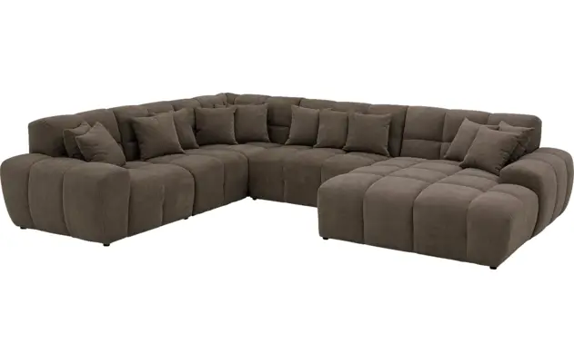 Goossens excellent u bank kubus bruin stof - 8252846-gespiegeld-03