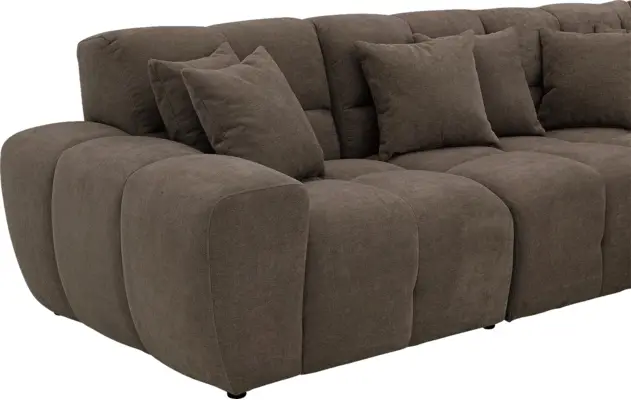 Goossens excellent u bank kubus bruin stof - 8252846-gespiegeld-08