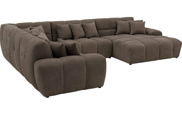Goossens excellent u bank kubus bruin stof - 8252846-gespiegeld-09