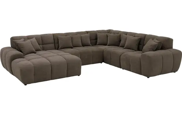 Goossens excellent u bank kubus bruin stof - 8252846-goossens-excellent-kubus-bank-stof-bruin-02