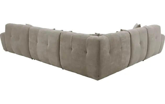 Goossens excellent u bank kubus bruin stof - 8252847-gespiegeld-04