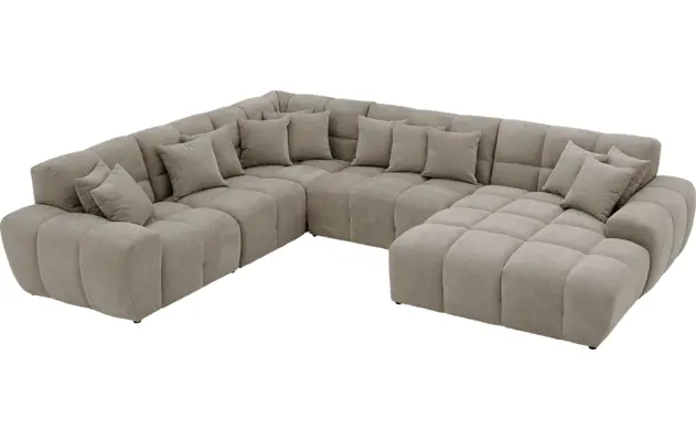 Goossens excellent u bank kubus bruin stof - 8252847-gespiegeld-05