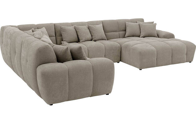 Goossens excellent u bank kubus bruin stof - 8252847-gespiegeld-09