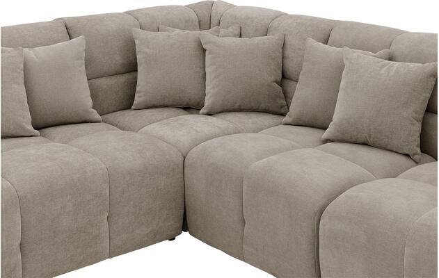 Goossens excellent u bank kubus bruin stof - 8252847-goossens-excellent-kubus-bank-stof-bruin-06