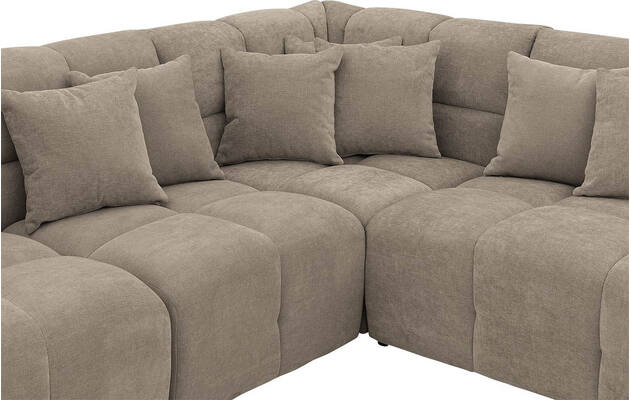 Goossens excellent u bank kubus bruin stof - 8252848-gespiegeld-07