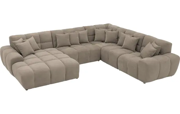 Goossens excellent u bank kubus bruin stof - 8252848-goossens-excellent-kubus-bank-stof-bruin-04