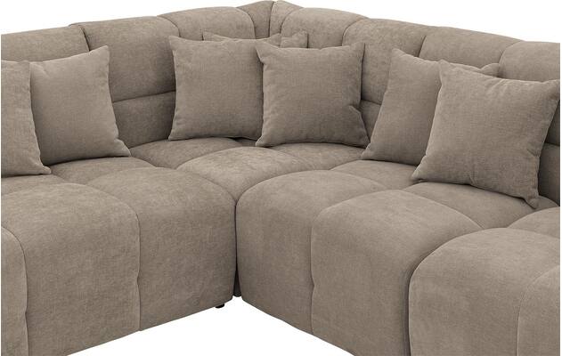 Goossens excellent u bank kubus bruin stof - 8252848-goossens-excellent-kubus-bank-stof-bruin-06