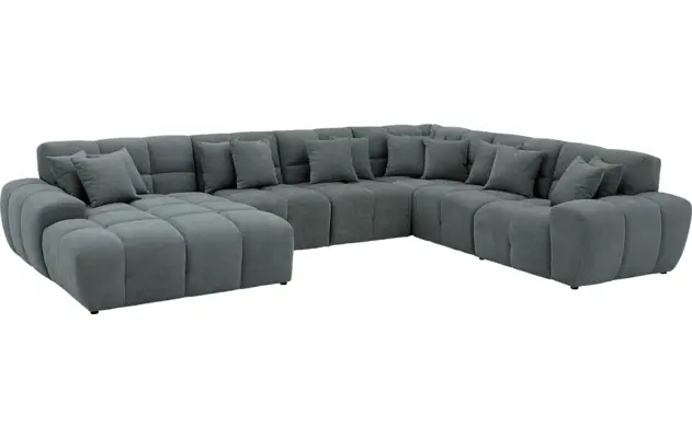 Goossens excellent u bank kubus groen stof - 8252852-goossens-excellent-kubus-bank-stof-groen-02