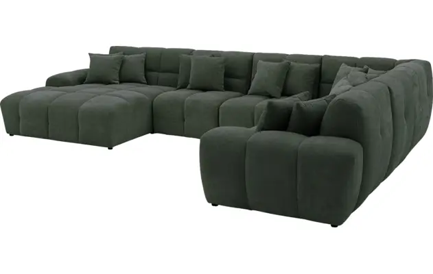 Goossens excellent u bank kubus groen stof - 8252854-goossens-excellent-kubus-bank-stof-groen-05