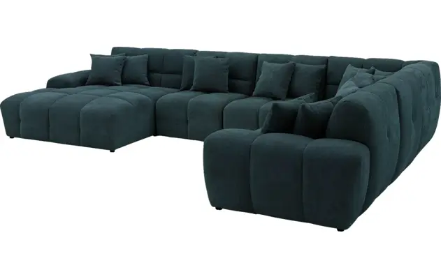 Goossens excellent u bank kubus groen stof - 8252855-goossens-excellent-kubus-bank-stof-groen-05