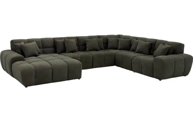 Goossens excellent u bank kubus groen stof - 8252856-goossens-excellent-kubus-bank-stof-groen-02