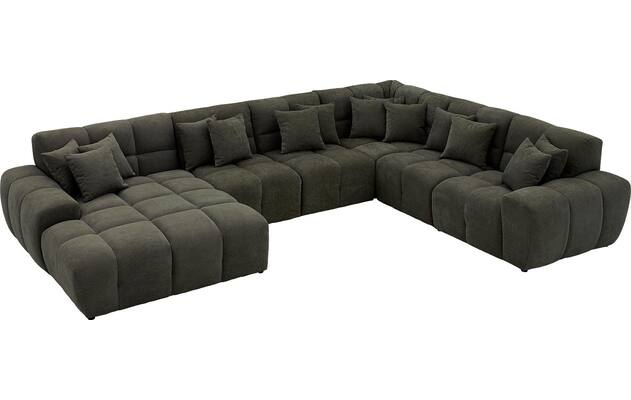 Goossens excellent u bank kubus groen stof - 8252856-goossens-excellent-kubus-bank-stof-groen-04