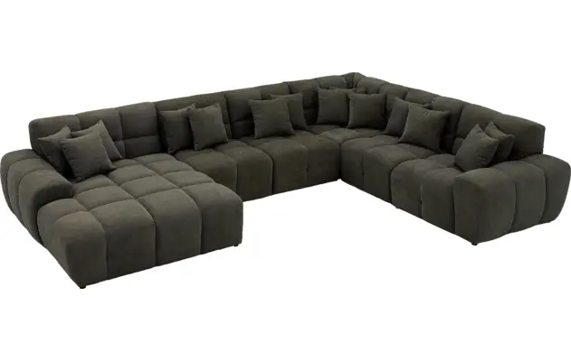Goossens excellent u bank kubus groen stof - 8252856-goossens-excellent-kubus-bank-stof-groen-04