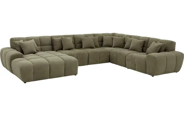 Goossens excellent u bank kubus groen stof - 8252857-goossens-excellent-kubus-bank-stof-groen-02