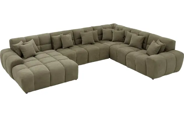 Goossens excellent u bank kubus groen stof - 8252857-goossens-excellent-kubus-bank-stof-groen-04