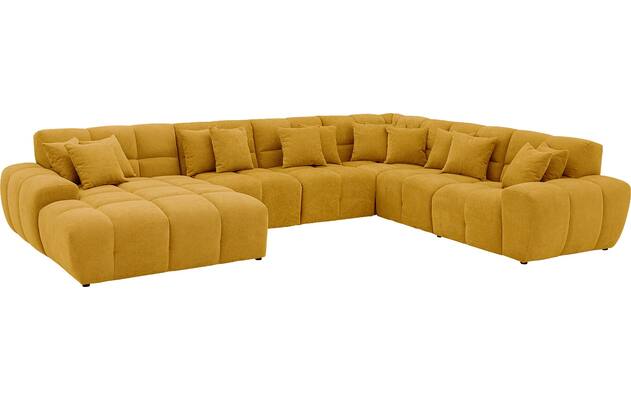 Goossens excellent u bank kubus geel stof - 8252858-goossens-excellent-kubus-bank-stof-geel-02
