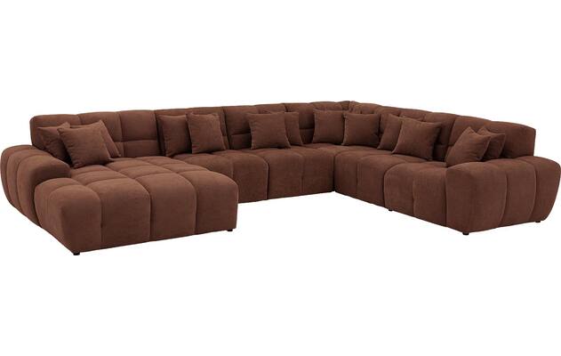 Goossens excellent u bank kubus bruin stof - 8252860-goossens-excellent-kubus-bank-stof-bruin-02