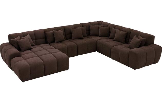 Goossens excellent u bank kubus bruin stof - 8252861-goossens-excellent-kubus-bank-stof-bruin-04