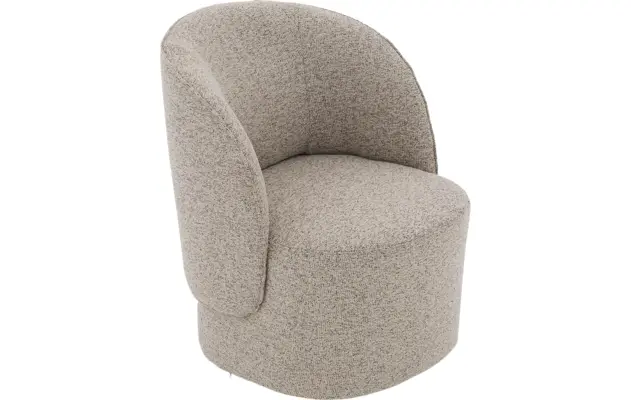 Goossens draaifauteuil gando beige stof - 8252867-goossens-gando-fauteuil-stof-05