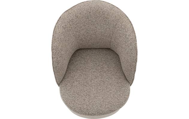 Goossens draaifauteuil gando beige stof - 8252867-goossens-gando-fauteuil-stof-07