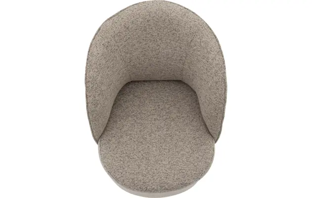 Goossens draaifauteuil gando beige stof - 8252867-goossens-gando-fauteuil-stof-07