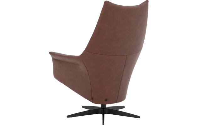 Goossens excellent relaxstoel richard bruin leer - 8252868-goossens-excellent-richard-fauteuil-leer-02