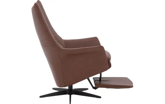 Goossens excellent relaxstoel richard bruin leer - 8252868-goossens-excellent-richard-fauteuil-leer-05