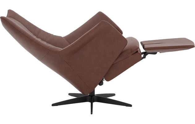 Goossens excellent relaxstoel richard bruin leer - 8252868-goossens-excellent-richard-fauteuil-leer-08