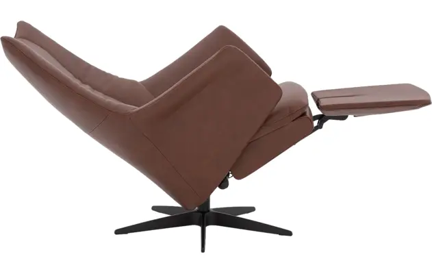 Goossens excellent relaxstoel richard bruin leer - 8252868-goossens-excellent-richard-fauteuil-leer-08