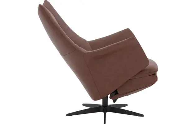 Goossens excellent relaxstoel richard bruin leer - 8252868-goossens-excellent-richard-fauteuil-leer-09