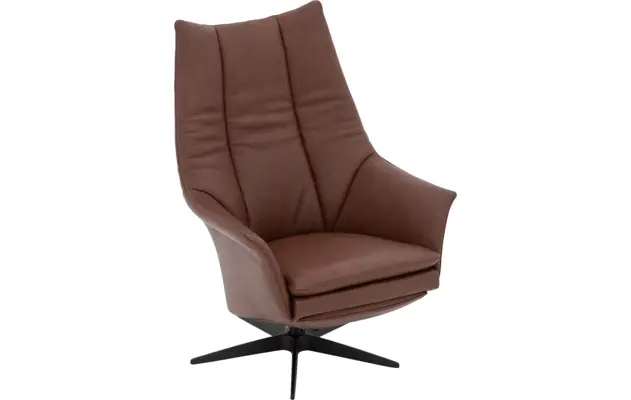 Goossens excellent relaxstoel richard bruin leer - 8252868-goossens-excellent-richard-fauteuil-leer-10