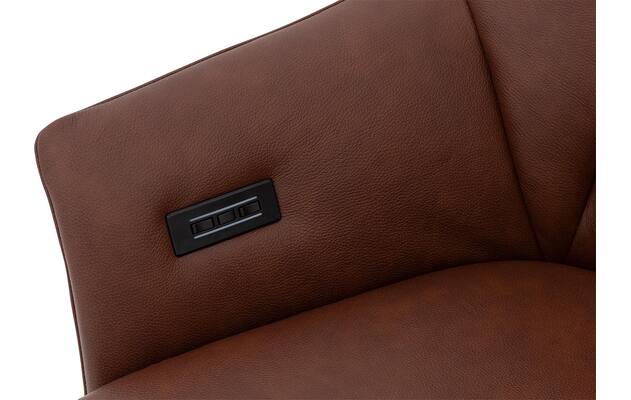 Goossens excellent relaxstoel richard bruin leer - 8252868-goossens-excellent-richard-fauteuil-leer-12