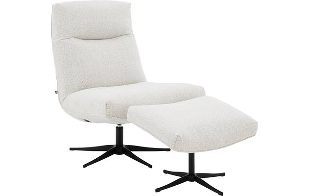 Goossens relaxstoel isla wit stof - 8252870-goossens-isla-fauteuil-stof-01