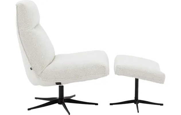 Goossens relaxstoel isla wit stof - 8252870-goossens-isla-fauteuil-stof-04