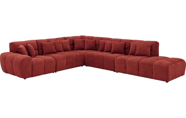 Goossens excellent hoekbank kubus rood stof - 8252871-goossens-excellent-kubus-bank-stof-rood-02