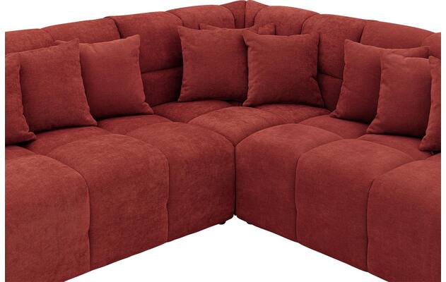 Goossens excellent hoekbank kubus rood stof - 8252871-goossens-excellent-kubus-bank-stof-rood-06