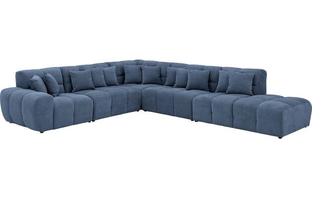 Goossens excellent hoekbank kubus blauw stof - 8252872-goossens-excellent-kubus-bank-stof-blauw-02