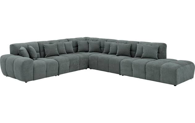 Goossens excellent hoekbank kubus groen stof - 8252874-goossens-excellent-kubus-bank-stof-groen-02
