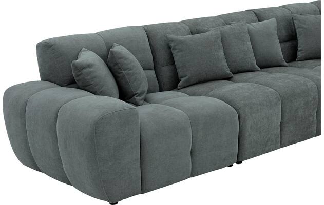 Goossens excellent hoekbank kubus groen stof - 8252874-goossens-excellent-kubus-bank-stof-groen-08