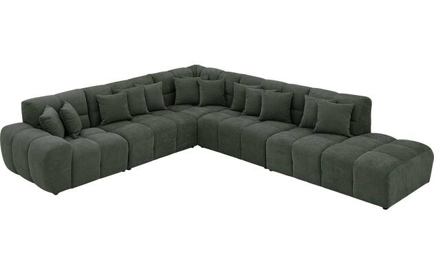 Goossens excellent hoekbank kubus groen stof - 8252876-goossens-excellent-kubus-bank-stof-groen-03